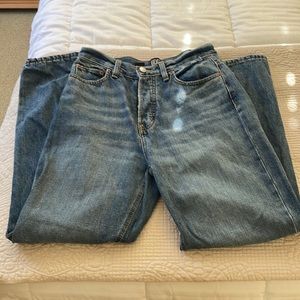 BDG slim straight jeans